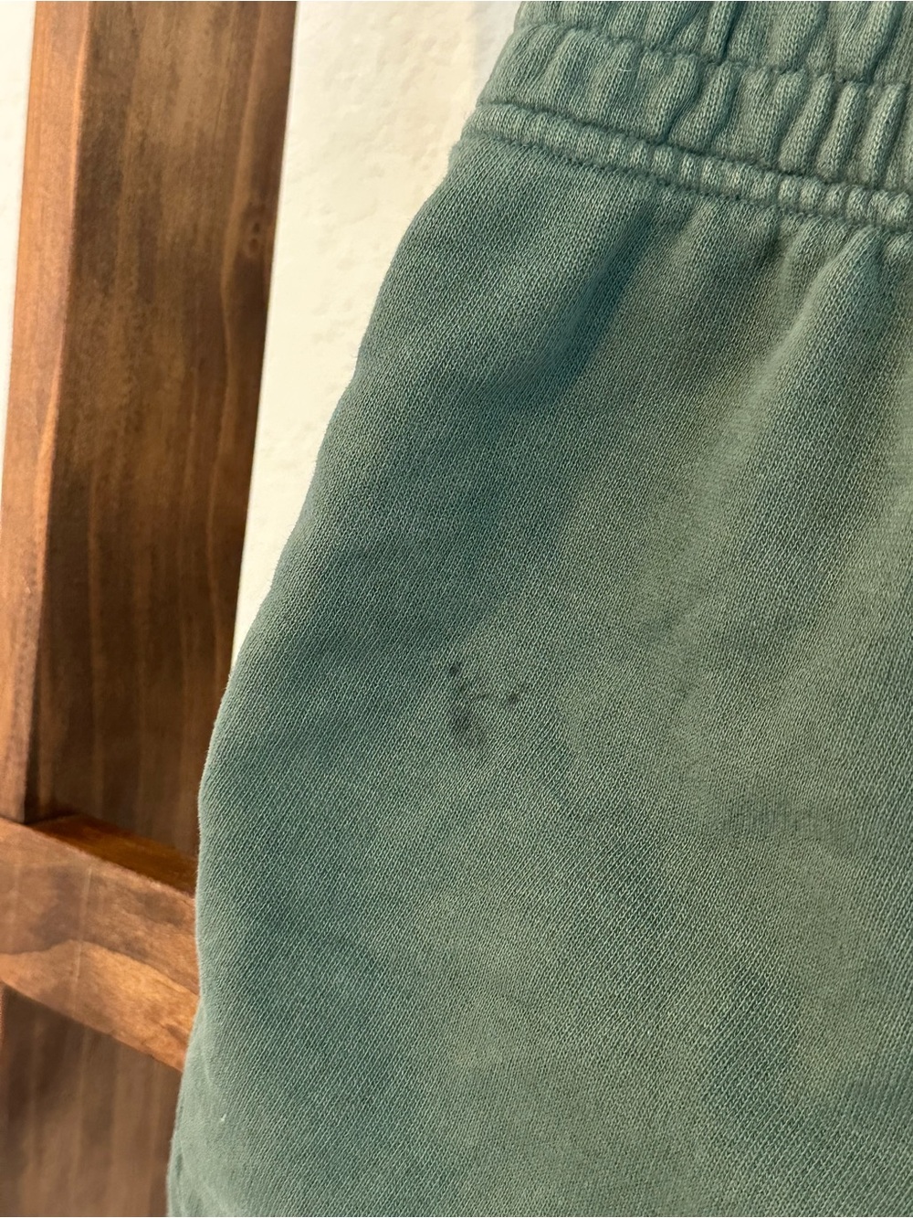 OFFLINE by Aerie Green Raw Hem Fleece Shorts S - Picture 11 of 13
